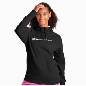 Women's Champion® Powerblend Fleece Graphic Hoodie
